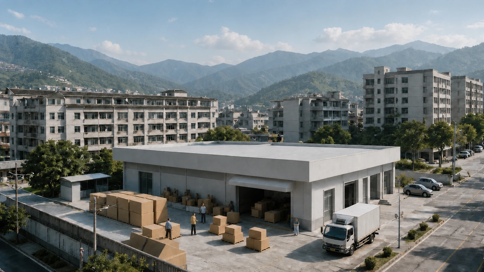 TS-20 执行电商物流运输任务